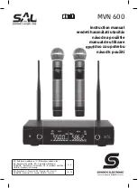 Somogyi Elektronic SAL MVN 600 Instruction Manual preview