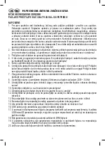 Предварительный просмотр 11 страницы Somogyi Elektronic SAL PAR 218BT Instruction Manual