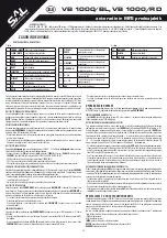 Preview for 14 page of Somogyi Elektronic SAL VB 1000/BL Instruction Manual