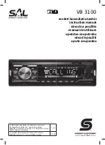 Somogyi Elektronic SAL VB 3100 Instruction Manual preview