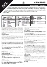 Preview for 7 page of Somogyi Elektronic SAL VB M6600 Instruction Manual