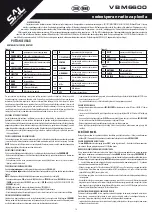 Preview for 16 page of Somogyi Elektronic SAL VB M6600 Instruction Manual