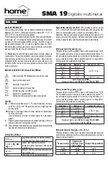 Preview for 16 page of Somogyi Elektronic SMA 19 Instruction Manual