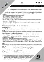 Preview for 6 page of Somogyi DL IP 9 Instruction Manual