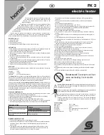 Preview for 3 page of Somogyi FK 3 Instruction Manual