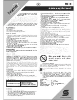 Preview for 5 page of Somogyi FK 3 Instruction Manual