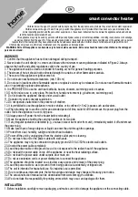 Preview for 3 page of Somogyi home FK 350 WIFI Instruction Manual