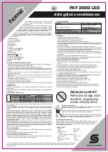 Preview for 11 page of Somogyi Home FKF 2000 LED Instruction Manual