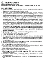 Предварительный просмотр 9 страницы Somogyi home FKK 10 Instruction Manual