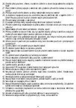 Предварительный просмотр 26 страницы Somogyi home FKK 10 Instruction Manual