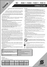 Preview for 6 page of Somogyi home FKOS 11 Instruction Manual