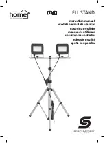 Somogyi home FLL STAND Instruction Manual preview