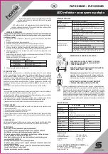 Preview for 5 page of Somogyi home FLP20SMD Instruction Manual