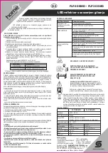 Preview for 8 page of Somogyi home FLP20SMD Instruction Manual