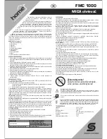 Preview for 5 page of Somogyi Home FMC 1000 Instruction Manual