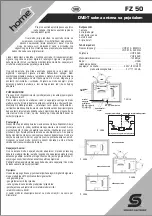 Preview for 6 page of Somogyi home FZ 50 Instruction Manual