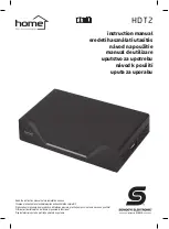 Preview for 1 page of Somogyi home HD T2 Instruction Manual