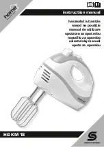 Предварительный просмотр 1 страницы Somogyi Home HG KM 18 Instruction Manual