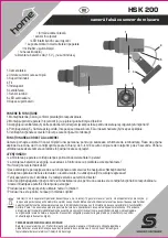 Preview for 6 page of Somogyi Home HSK200 Instruction Manual