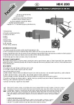 Preview for 9 page of Somogyi Home HSK200 Instruction Manual