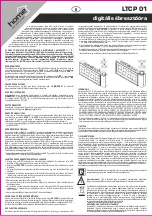 Preview for 4 page of Somogyi home LTCP 01 Instruction Manual