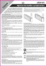 Preview for 8 page of Somogyi home LTCP 01 Instruction Manual