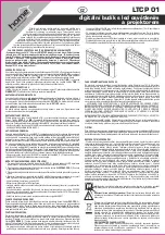 Preview for 9 page of Somogyi home LTCP 01 Instruction Manual