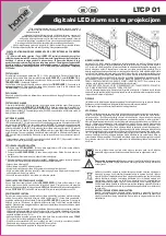 Preview for 10 page of Somogyi home LTCP 01 Instruction Manual