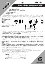 Preview for 6 page of Somogyi Home MX 760 Instruction Manual