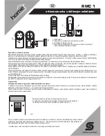 Preview for 8 page of Somogyi Home RMC 1 Instruction Manual