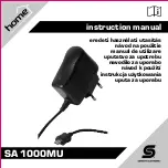 Somogyi home SA 1000MU Instruction Manual preview