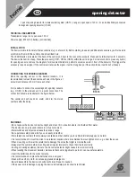 Preview for 2 page of Somogyi HS 72 Instructions For Use Manual