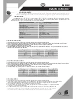 Preview for 3 page of Somogyi M 92X User Manual