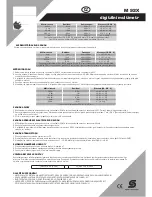 Preview for 6 page of Somogyi M 92X User Manual