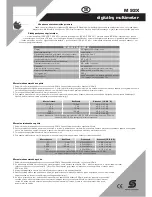 Preview for 11 page of Somogyi M 92X User Manual