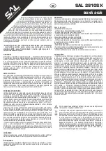 Preview for 6 page of Somogyi SAL 2810SX Instruction Manual