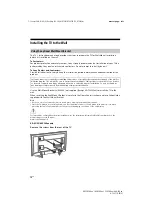 Preview for 12 page of Somy BRAVIA KD-49XF9005 Reference Manual