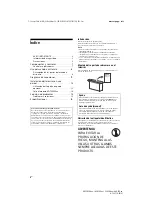 Preview for 40 page of Somy BRAVIA KD-49XF9005 Reference Manual