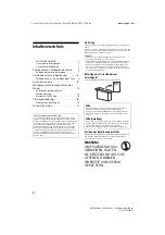 Preview for 76 page of Somy BRAVIA KD-49XF9005 Reference Manual