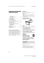 Preview for 152 page of Somy BRAVIA KD-49XF9005 Reference Manual