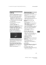 Preview for 165 page of Somy BRAVIA KD-49XF9005 Reference Manual