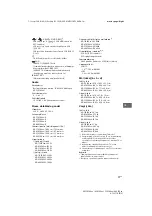 Preview for 167 page of Somy BRAVIA KD-49XF9005 Reference Manual