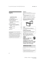 Preview for 278 page of Somy BRAVIA KD-49XF9005 Reference Manual