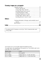 Предварительный просмотр 9 страницы Sona alpha 77 ii ILCA-77M2 Instruction Manual