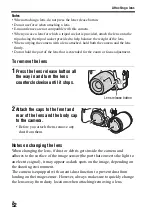 Предварительный просмотр 52 страницы Sona alpha 77 ii ILCA-77M2 Instruction Manual