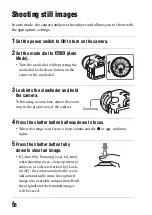 Предварительный просмотр 58 страницы Sona alpha 77 ii ILCA-77M2 Instruction Manual