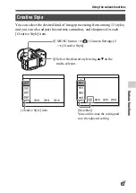 Предварительный просмотр 67 страницы Sona alpha 77 ii ILCA-77M2 Instruction Manual