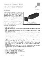 Preview for 1 page of Sonance BPS-1 Installation Manual