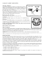 Предварительный просмотр 5 страницы Sonance Cinema Series SUB 10-150 Instruction Manual