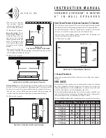 Preview for 2 page of Sonance D-series Instruction Manual